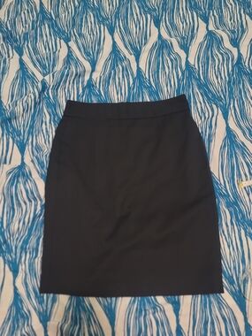 J. Crew Factory Black Classic Pencil Skirt